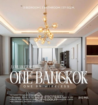 3-BR Condo at One 89 Wireless near MRT Lumphini (ID 2906523)
