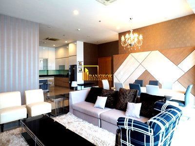 เช่าคอนโด ท่าเรือนานาเหนือ : Circle Condominium | Stylish 3 Bed Condo For Rent Near MRT - BR1557CD