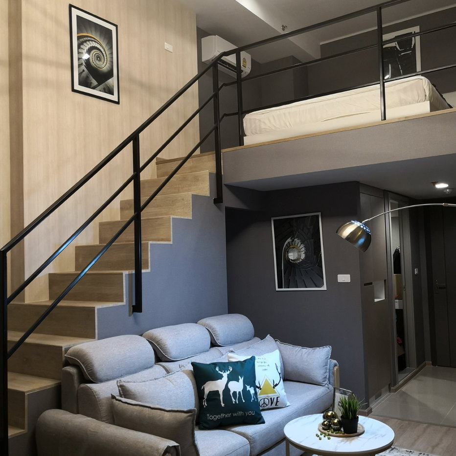 รูป 1 ห้องนอนให้เช่า ที่ Ideo new Rama 9 37 ตรม. ใกล้ BTS/MRT - รูปที่ 23/36
