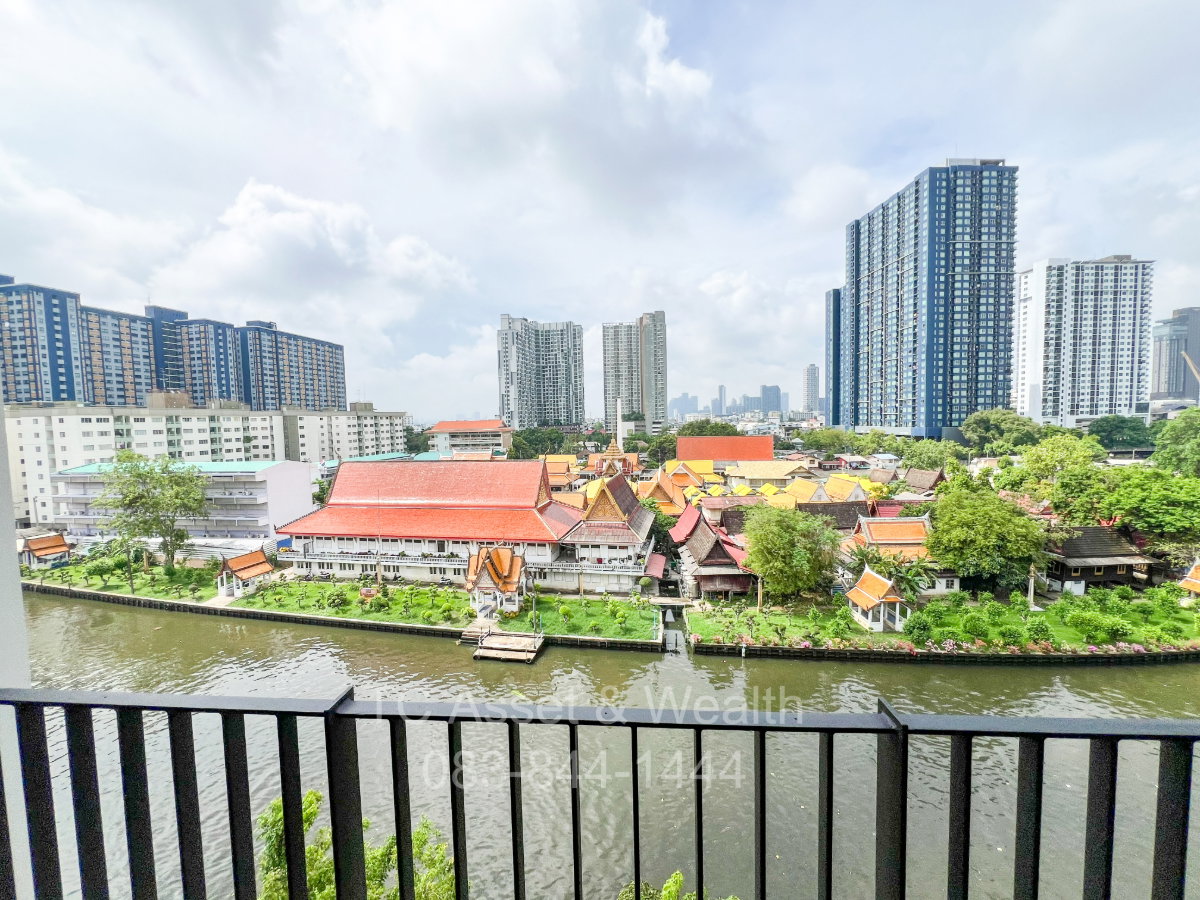 รูป 🌟 Rare Item ให้เช่า! Hasu Haus คอนโดริมน้ำ 3 ห้องนอน 92.64 ตรม. ชั้น 7 ห้องมุม วิวคลอง พร้อมอ่างอาบน้ำ 🌟 เพียง 80,000 บาท/เดือน🌟 - รูปที่ 15/32