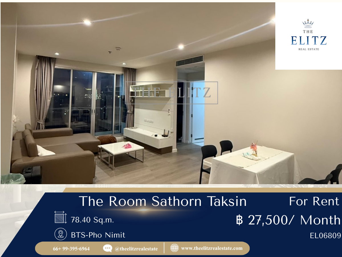 รูป ✨ บาลานซ์ชีวิตการทำงานและการพักผ่อนได้อย่างลงตัวที่ The Room Sathorn-Taksin ความสะดวกสบายที่มาพร้อมความสงบส่วนตัว - รูปที่ 1/17