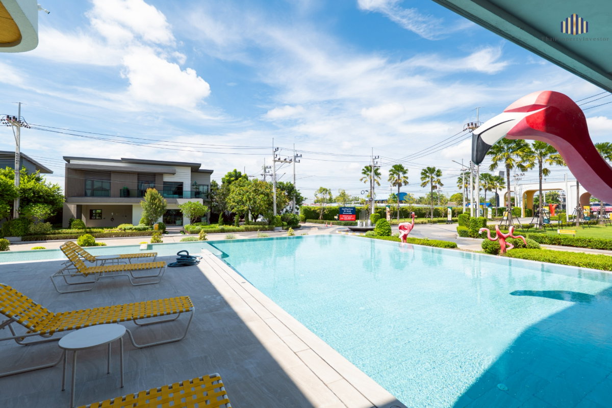 picture Below Launch Price! Detached Modern Home at Venue ID Phaholyothin - Rangsit. Never Lived In! Best Location in the Project! Fully Equipped Common Areas - 4/79