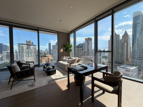 SCOPE Langsuan Own a Masterpiece Residence in the Heart of Langsuan An Exquisite 2-Bedroom Residence Curated with Signature Furnishings by Chanintr