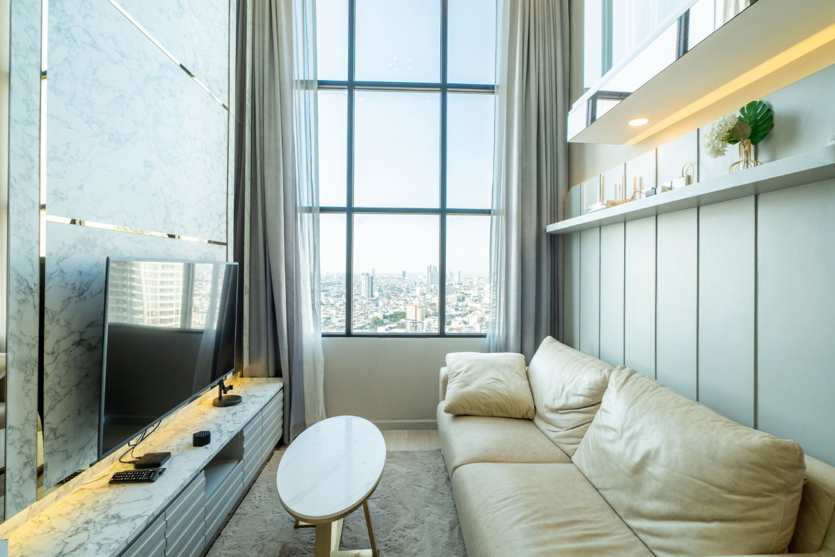 รูป คอนโดลงทุนสาทร Knightsbridge Duplex ชั้น 32 ค่าเช่า 36K ROI 6.4% - U1895947 - รูปที่ 11/13