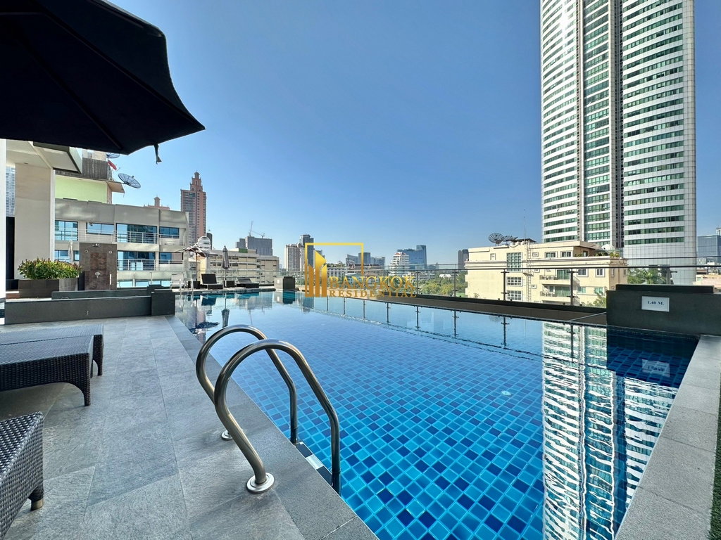 รูป Large 5 Bedroom Duplex Penthouse For Rent in Asoke Area - BR21366AP - รูปที่ 46/60