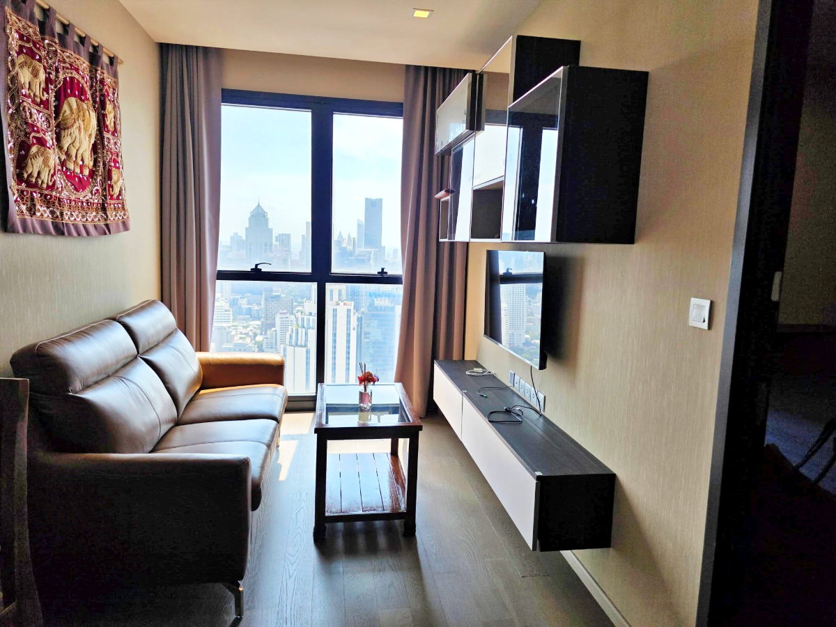 รูป ห้องวิวสูงใจกลางอโศก Ashton Asoke ว่างแล้ว รีบก่อนหลุดจอง! 35 ตรม. 1 นอน เพียง 24,000.- - รูปที่ 2/11