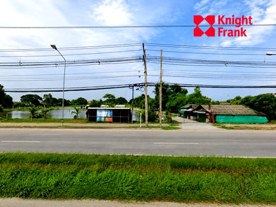 เช่าที่ดิน ม.กรุงเทพ ศูนย์รังสิต : ให้เช่าที่ดิน 76 ไร่ ติดถนนพหลโยธิน ตำบลคลองหนึ่ง อำเภอคลองหลวง จังหวัดปทุมธานี