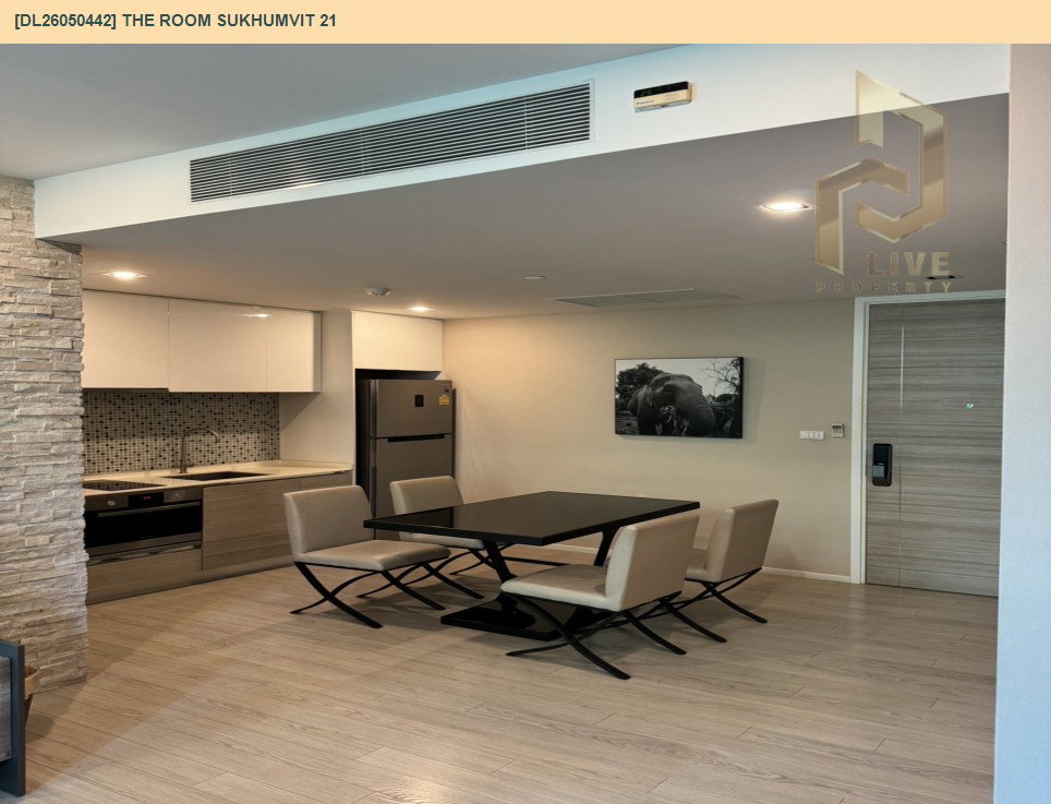 รูป DL26050442 ให้เช่าคอนโด เดอะ รูม สุขุมวิท 21 (The Room Sukhumvit 21) ใกล้ BTS อโศก พร้อมเข้าอยู่ โทรด่วน 0653619502 LineID @897iyzll - รูปที่ 2/6