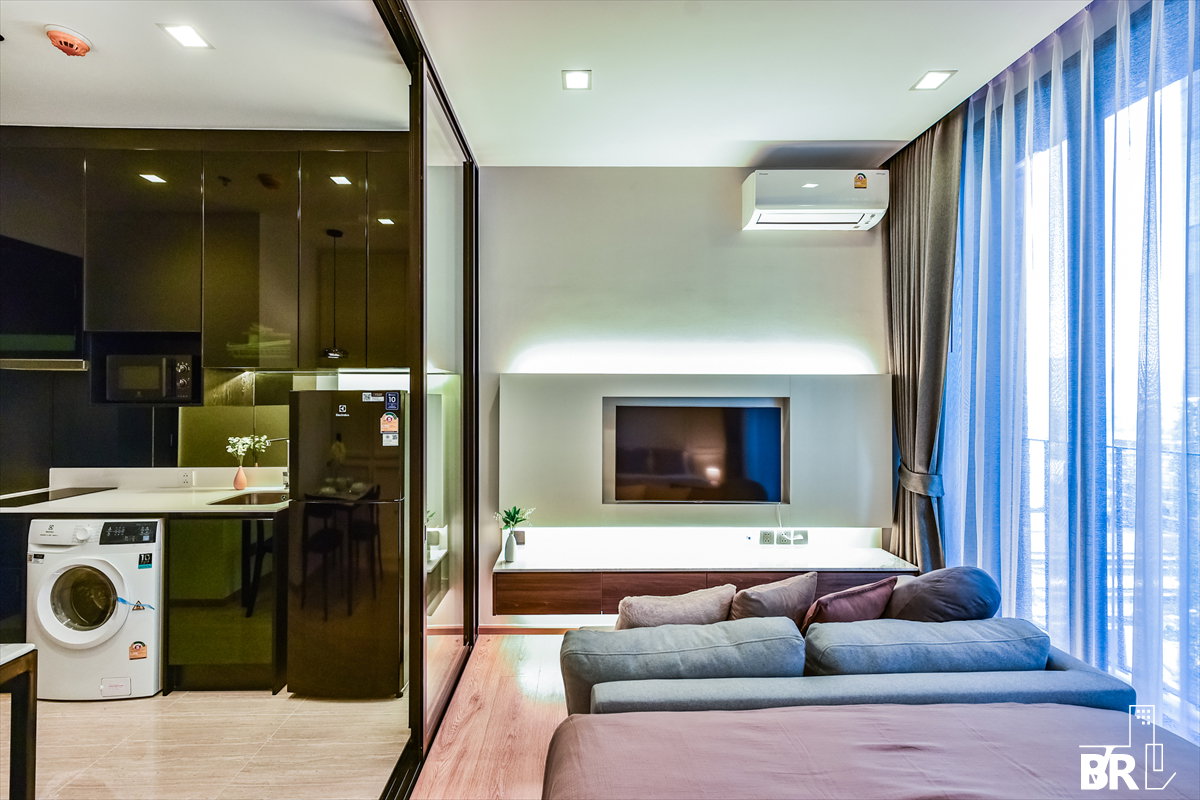 รูป 🔥 Available Rent🔥Noble Around Ari 1B1B 27sqm. 21K/Month Call Ms.Angel(Aumi)0658209572 - รูปที่ 3/7