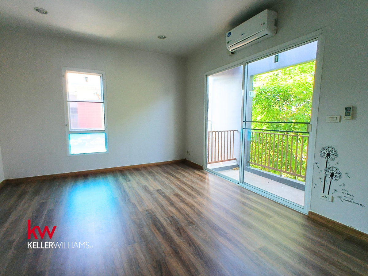 รูป [ให้เช่า] ทาวน์โฮม 3 ชั้น หลังมุม ที่ดินใหญ่ 29.3 ตร.ว. หมู่บ้านบารอนเนีย ทาวน์ ท่าน้ำนนท์ (ต่อเติมครัวบิ้วอินครบ พร้อมอยู่) - รูปที่ 14/14