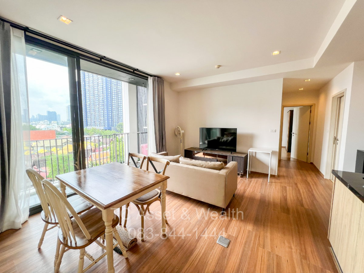 รูป 🌟 Rare Item ให้เช่า! Hasu Haus คอนโดริมน้ำ 3 ห้องนอน 92.64 ตรม. ชั้น 7 ห้องมุม วิวคลอง พร้อมอ่างอาบน้ำ 🌟 เพียง 80,000 บาท/เดือน🌟 - รูปที่ 8/32