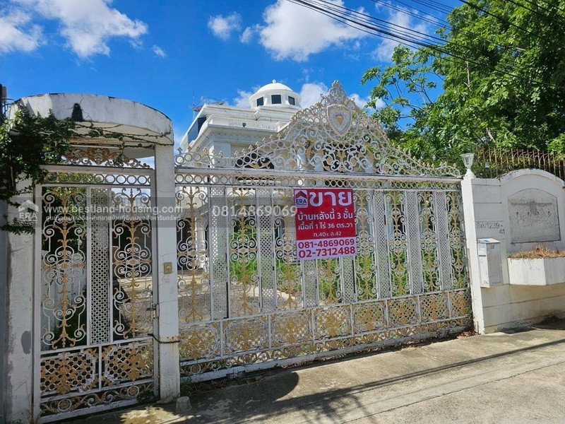 รูป ขายบ้านเดี่ยวหมู่บ้านทิพวัล 1 สถานที่ตั้ง ถนนเทพารักษ์ ต.บางเมืองใหม่ อ.เมืองสมุทรปราการ จ.สมุทรปราการ บ้านเดี่ยว 3 ชั้น เนื้อที่ 1ไร่ 36 ตร.วา ซอย 41 - รูปที่ 14/14