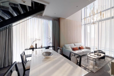 🚩 For Rent Condo LAVIQ SUKHUMVIT 57 Building 1, Floor 11,Duplex 2 bed room, Room size 98.00 sqm