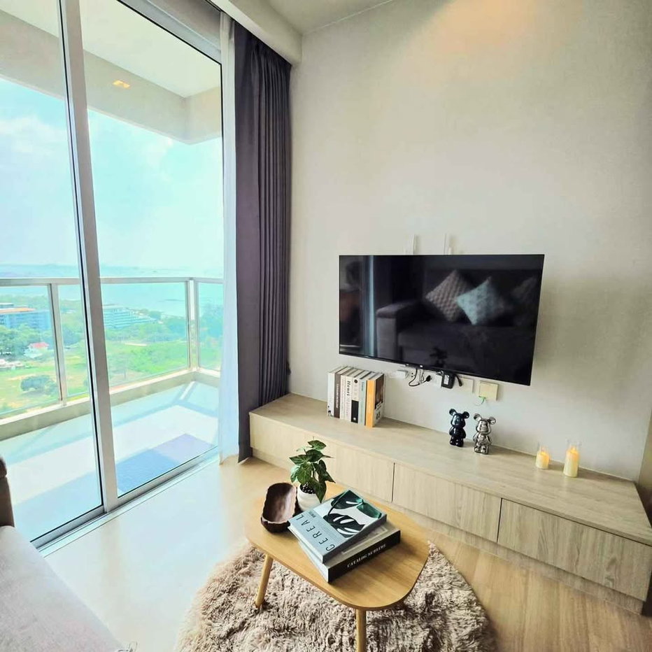 รูป คอนโดให้เช่า " YUU Residence " คอนโดหรูริมทะเลศรีราชา - ชั้น 18 ห้องตกแต่งสไตล์ญี่ปุ่นโมเดริ์น เหมือนอยู่โรงแรม  - รูปที่ 4/21