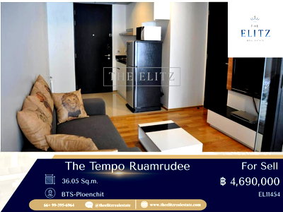 ขายคอนโด : ✨ ความเรียบหรูสไตล์อินดี้ลักชัวรีในบรรยากาศสุด Exclusive พบคำตอบของชีวิตที่สมบูรณ์แบบได้ที่ The Tempo Ruamrudee