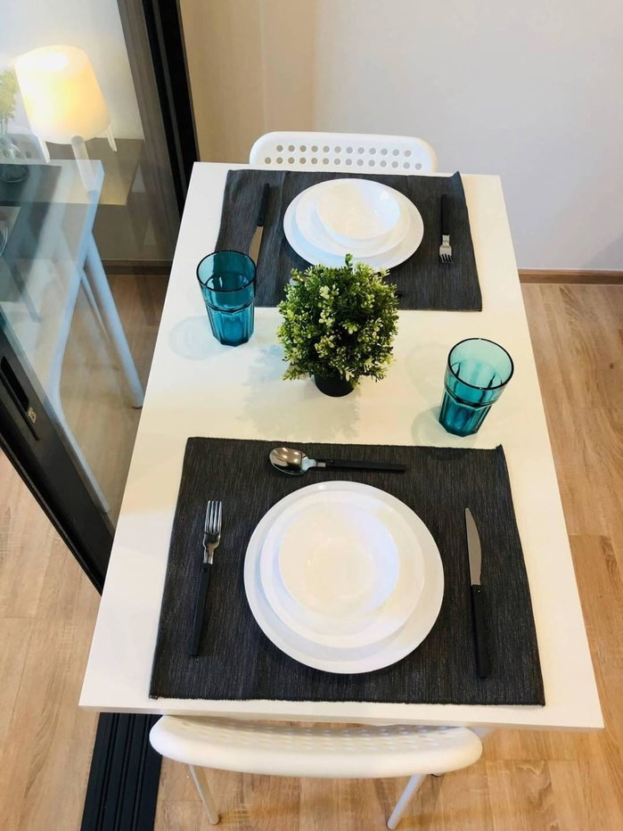 รูป เดอะ เบส การ์เดน พระราม 9 Studio ชั้น 25 ขนาด 32 ตร.ม. เช่า 13,000 บาท/เดือน Ready to move in - รูปที่ 7/10