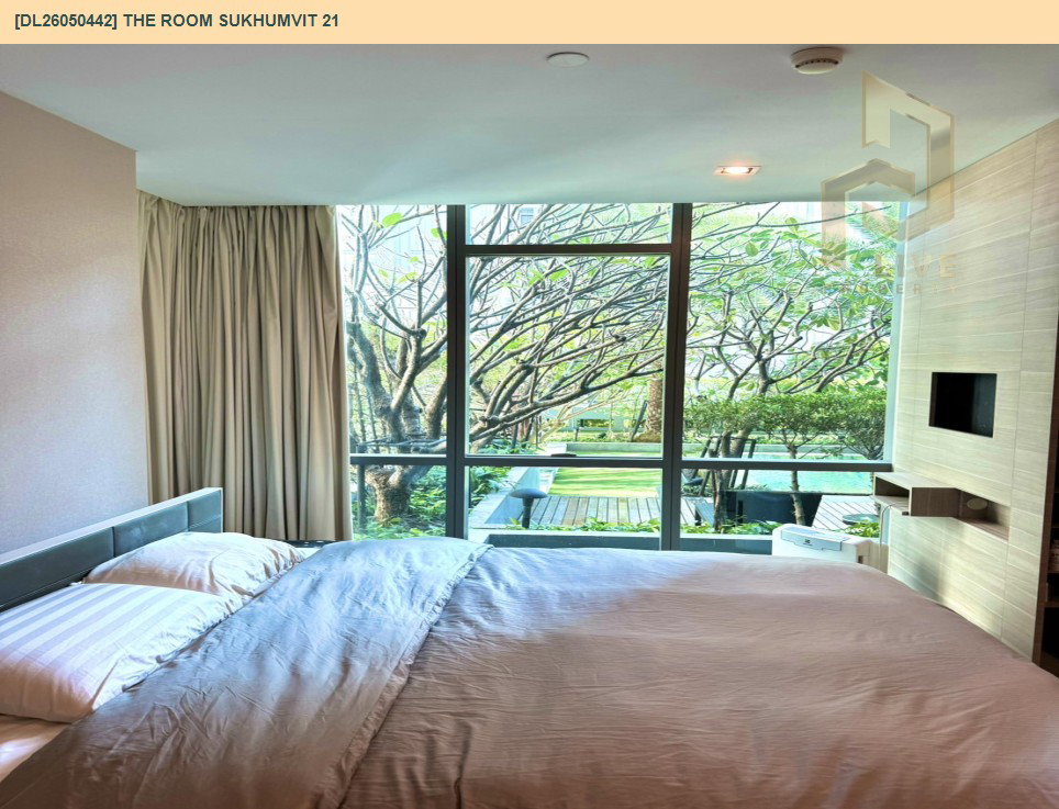รูป DL26050442 ให้เช่าคอนโด เดอะ รูม สุขุมวิท 21 (The Room Sukhumvit 21) ใกล้ BTS อโศก พร้อมเข้าอยู่ โทรด่วน 0653619502 LineID @897iyzll - รูปที่ 4/6