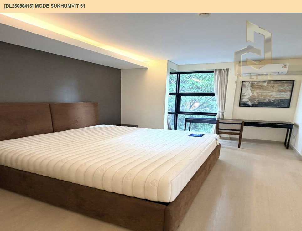 รูป DL26050416 ให้เช่าคอนโด โหมด สุขุมวิท 61 (MODE Sukhumvit 61) ใกล้ BTS เอกมัย พร้อมเข้าอยู่ โทรด่วน 0614453194 LineID @162cjixi - รูปที่ 8/11
