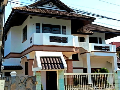 บ้านเดี่ยว นครปฐม : ขาย บ้านเดี่ยวห้องมุม หมู่บ้านปรีชา 2 ชั้น ขนาดเนื้อที่ดิน 90 ตารางวา 