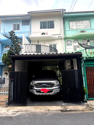 เช่าทาวน์โฮม วิทยาลัยสารพัดช่างพระนคร : WS7482 🏡✨ ให้เช่าทาวน์เฮ้าส์ 3 ชั้น ซอยพุ่มอุไร โซน สุทธิสาร • ห้วยขวาง 🚗เช่าเพียง 63,000 บาท/เดือน