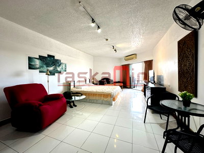 คอนโดให้เช่า : KT0420🏄‍♂️Studio 45ตรม ชั้นกลาง🏖️วิวทะเล🌴Markland Condo ซอยพัทยา1