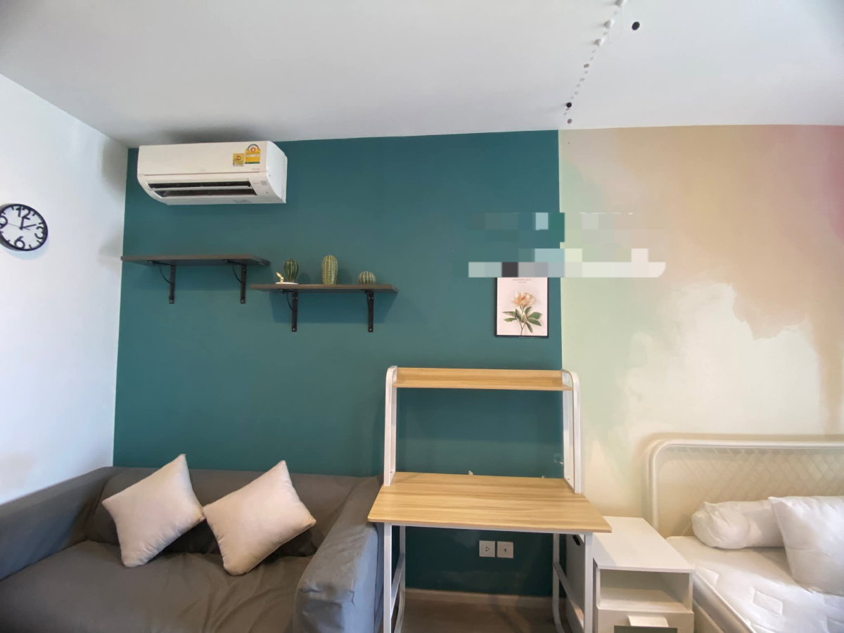 picture Ideo Mobi Asoke ✨ High Floor Studio Near MRT Phetchaburi • Only 18,000 THB/Month - 4/6