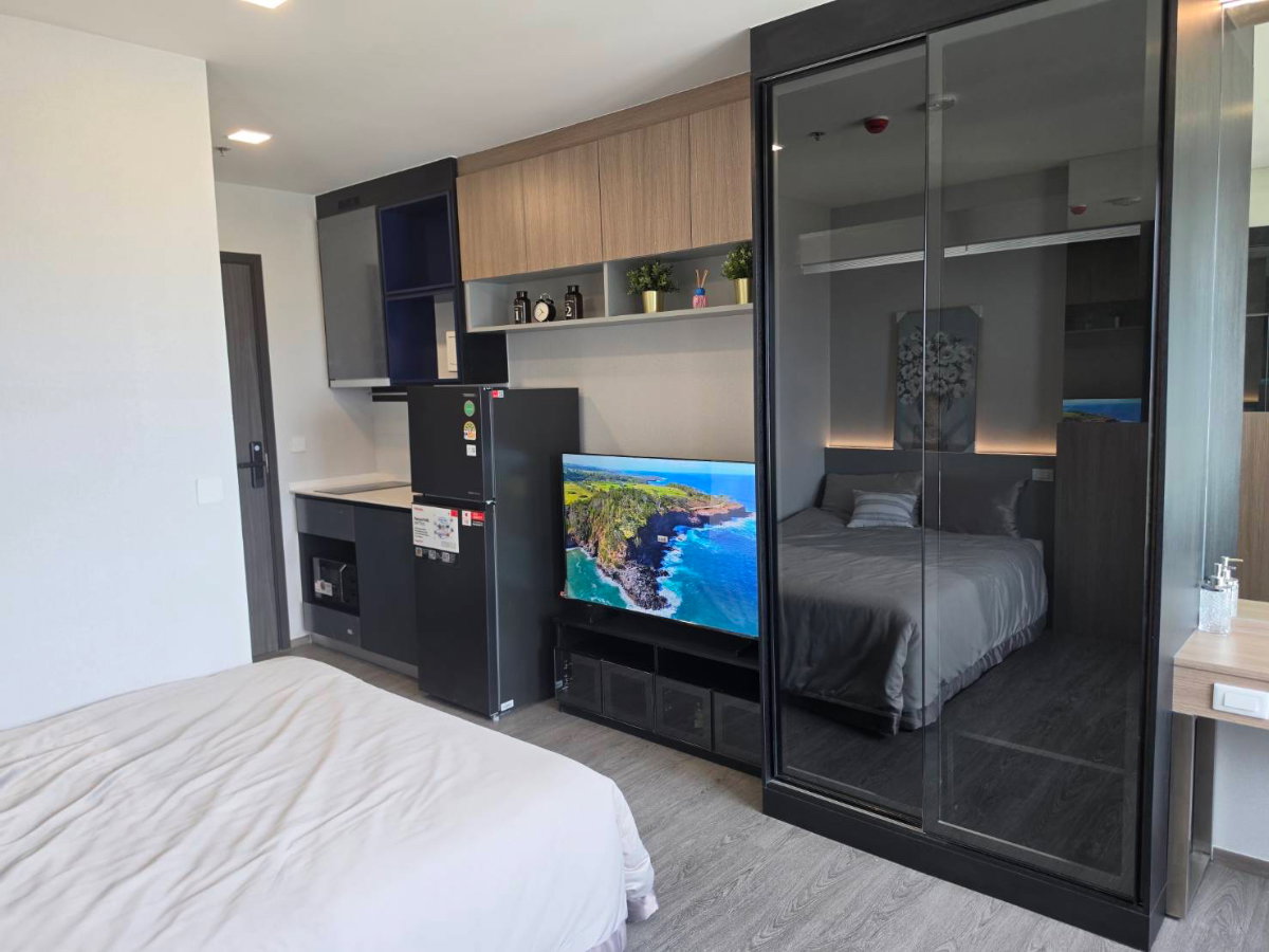 รูป 🏡 ให้เช่า Modiz Avantgarde 12,500฿💖 ✨ ชั้น 25 บิ้วอินทั้งห้อง วิวโล่งสวย ✅️ พร้อมเข้าอยู่ - รูปที่ 3/11
