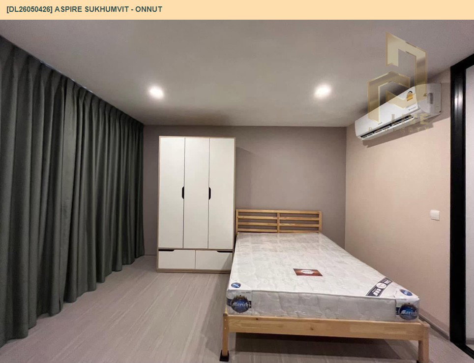 รูป DL26050426 ให้เช่าคอนโด แอสปาย สุขุมวิท - อ่อนนุช (Aspire Sukhumvit - Onnut) ใกล้ BTS อ่อนนุช พร้อมเข้าอยู่ โทรด่วน 0653619502 LineID @897iyzll - รูปที่ 2/9