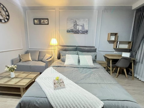 🚩 For Rent Condo IDEO NEW RAMA 9 Building 1, Floor 10,Studio, Room size 27.00 sqm