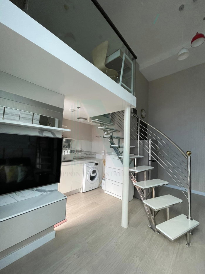 รูป 🎉 ให้เช่าคอนโด เดอะ สกาย สุขุมวิท อาคาร E ชั้น 12 Duplex ขนาด 46.00 ตรม ใกล้ โรงเรียนนานาชาติ เบิร์คลีย์ บางนา - รูปที่ 2/8