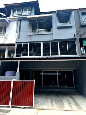 เช่าทาวน์โฮม เขตวังทองหลาง : WS7485 🏢✨ ให้เช่าโฮมออฟฟิศ 4 ชั้น ลาดพร้าว 80 ใกล้ MRT จดทะเบียนบริษัทได้ เพียง 49,000 บาท/เดือน