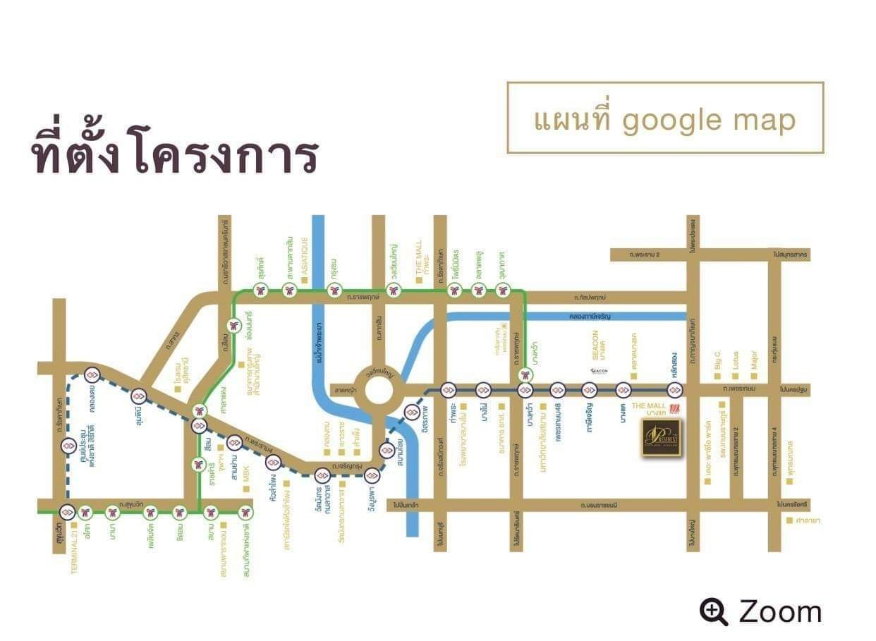 รูป 🔥 Rare Item! ให้เช่าด่วน! 2 ห้องนอน 2 ห้องน้ำ เดินเข้าเดอะมอลล์บางแคได้เลย!! - รูปที่ 21/22