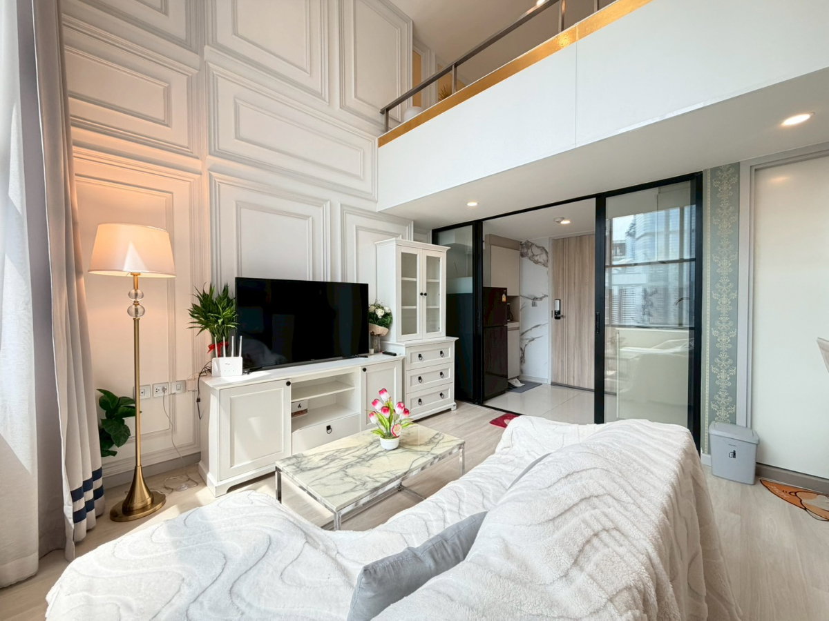 รูป ให้เช่า คอนโดใกล้ รถไฟฟ้า BTS ช่องนนทรี | KnightsBridge Prime Sathorn | 1 ห้องนอน Duplex วิวเมือง | ใกล้ Empire Tower - รูปที่ 7/20
