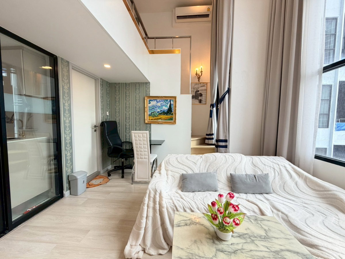 รูป ให้เช่า คอนโดใกล้ รถไฟฟ้า BTS ช่องนนทรี | KnightsBridge Prime Sathorn | 1 ห้องนอน Duplex วิวเมือง | ใกล้ Empire Tower - รูปที่ 5/20