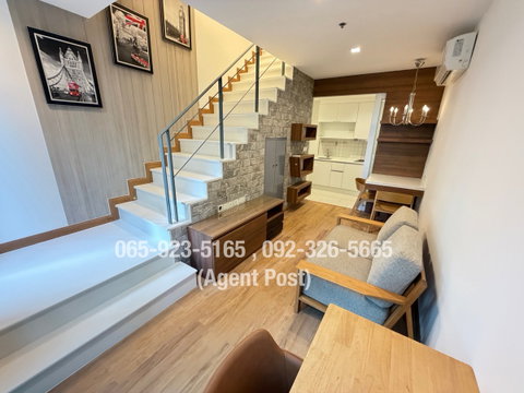 🌟🌟 Newly Renovated 🏢🌳ให้เช่า 1 ห้องนอน Duplex 45 ตร.ม. ติดBTSอ่อนนุช🌳🏢 28,000 บาท/เดือน (ขั้นต่ำ 1 ปี)