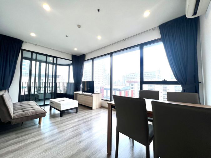 2-bed condo for rent, 56 sqm, IDEO Mobi Asoke