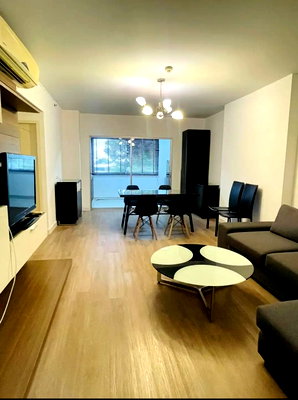 Condos for rent : Condo for rent at City Home Sukhumvit, only 80 m from BTS Udomsuk, corner 2-bedroom unit (Rt-01)