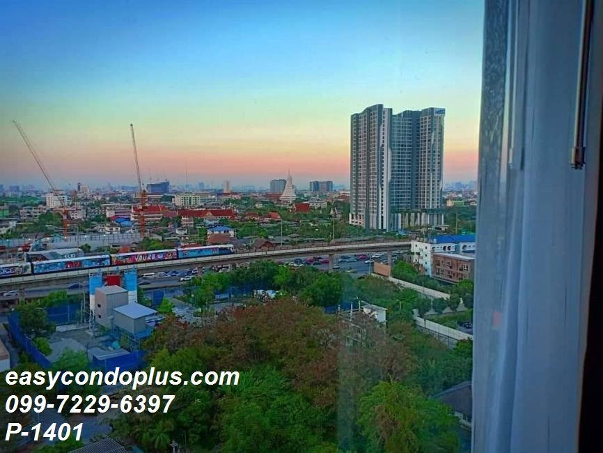 รูป P-1401 คอนโดวิวเมือง พร้อมเข้าอยู่ Aspire Sathorn-Taksin Copper Zone ใกล้ BTS วุฒากาศ 18,000 บาท | Line Id: @easycondoplus | 099-229-6397 - รูปที่ 8/18