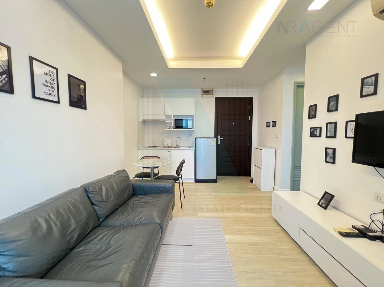 รูป 🚩 ให้เช่าคอนโด ทรู ทองหล่อ อาคาร 1 ชั้น 16 1 ห้องนอน ขนาด 31.00 ตรม ใกล้ โรงพยาบาลกรุงเทพ - รูปที่ 4/8