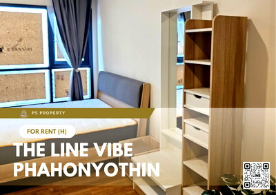 คอนโดให้เช่า : ให้เช่า 📍 THE LINE VIBE Phahonyothin 📍 เฟอร์นิเจอร์ และ เครื่องใช้ไฟฟ้าครบ ใกล้ BTS สถานีห้าแยกลาดพร้าว