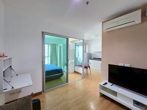 Condo for Sale Aspire Rama 4, 1 bedroom 28 sqm Fully-Furnished Near BTS Phra Khanong, Ekkamai, Sukhumvit, Kluai Nam Thai, Klong Toei : MJ26S-010