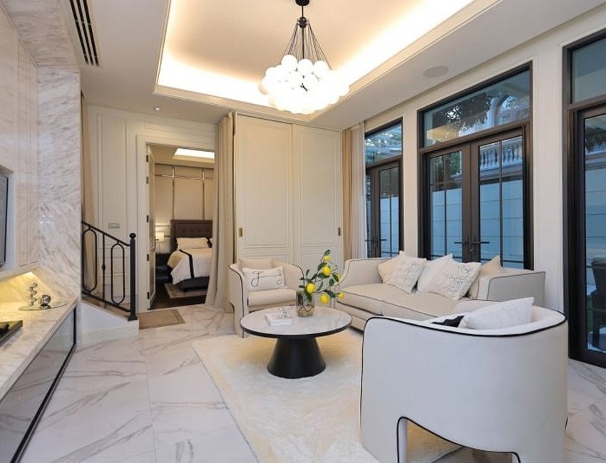 รูป The Boulevard Ekkamai | Super Luxury 4 Bedroom Townhouse - BR8667TH - รูปที่ 3/17
