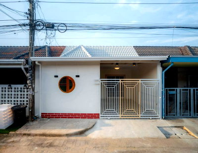 Houses for sale Nonthaburi : For sale : Single-story house, Buathong 4 Village, 18 square wah. 3 bedrooms 1 bathroom, Fully furnished