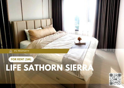 คอนโดให้เช่า : ให้เช่า ✨ Life Sathorn Sierra ✨ เฟอร์นิเจอร์ และ เครื่องใช้ไฟฟ้าครบ ใกล้ BTS ตลาดพลู