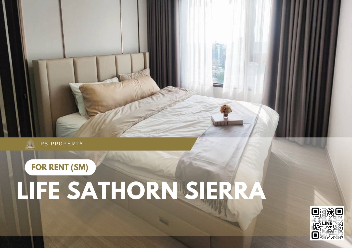 รูป ให้เช่า ✨ Life Sathorn Sierra ✨ เฟอร์นิเจอร์ และ เครื่องใช้ไฟฟ้าครบ ใกล้ BTS ตลาดพลู - รูปที่ 1/8