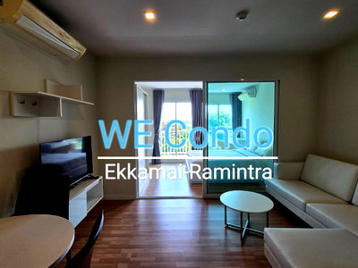 Condos for rent Bangkok : For Rent🚝 We condo Ekkamai-Ramintra Fully  (Near MRT Pink Line) 📱Line: @promptcondo