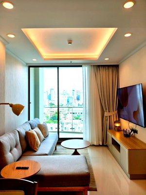 คอนโดให้เช่า : ให้เช่า Supalai Oriental Sukhumvit 39 ขนาด 46 ตร.ม. ตึก A ชั้น 14 วิวสวย