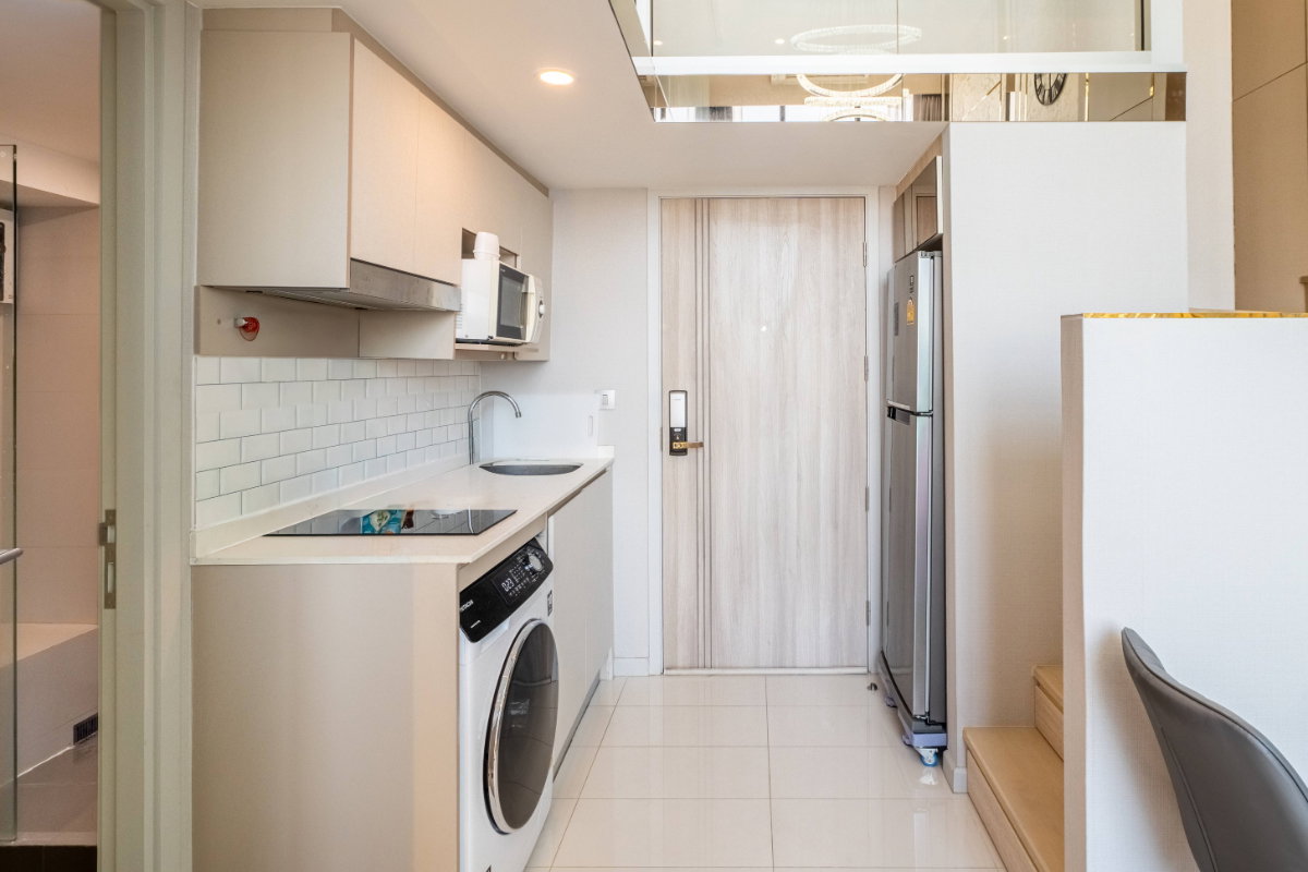 รูป คอนโดลงทุนสาทร Knightsbridge Duplex ชั้น 32 ค่าเช่า 36K ROI 6.4% - U1895947 - รูปที่ 3/13