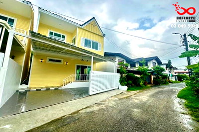บ้านเดี่ยว สถานีขนส่งกรุงเทพฯ (สายใต้ใหม่) : ขายบ้านเดี่ยว 2 ชั้น เนื้อที่ 26 ตรว. แก้วเงินทอง 33 จรัญสนิทวงศ์ 