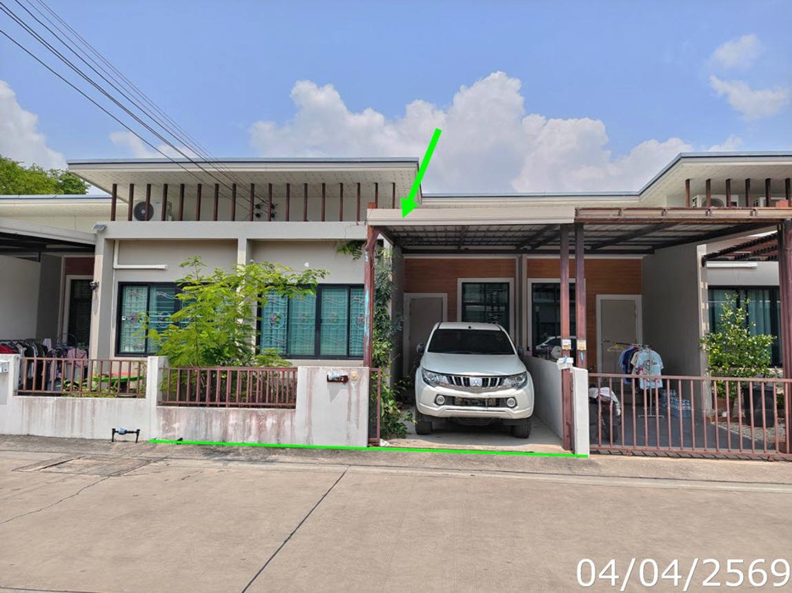 รูป ทาวน์เฮ้าส์ 24.5 ตร.วา ฮักเฮ้าส์ ปลวกแดง ระยอง 1.6M - รูปที่ 6/14